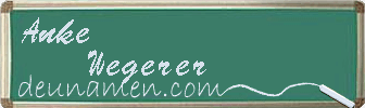 Anke Wegerer Visitenkarte